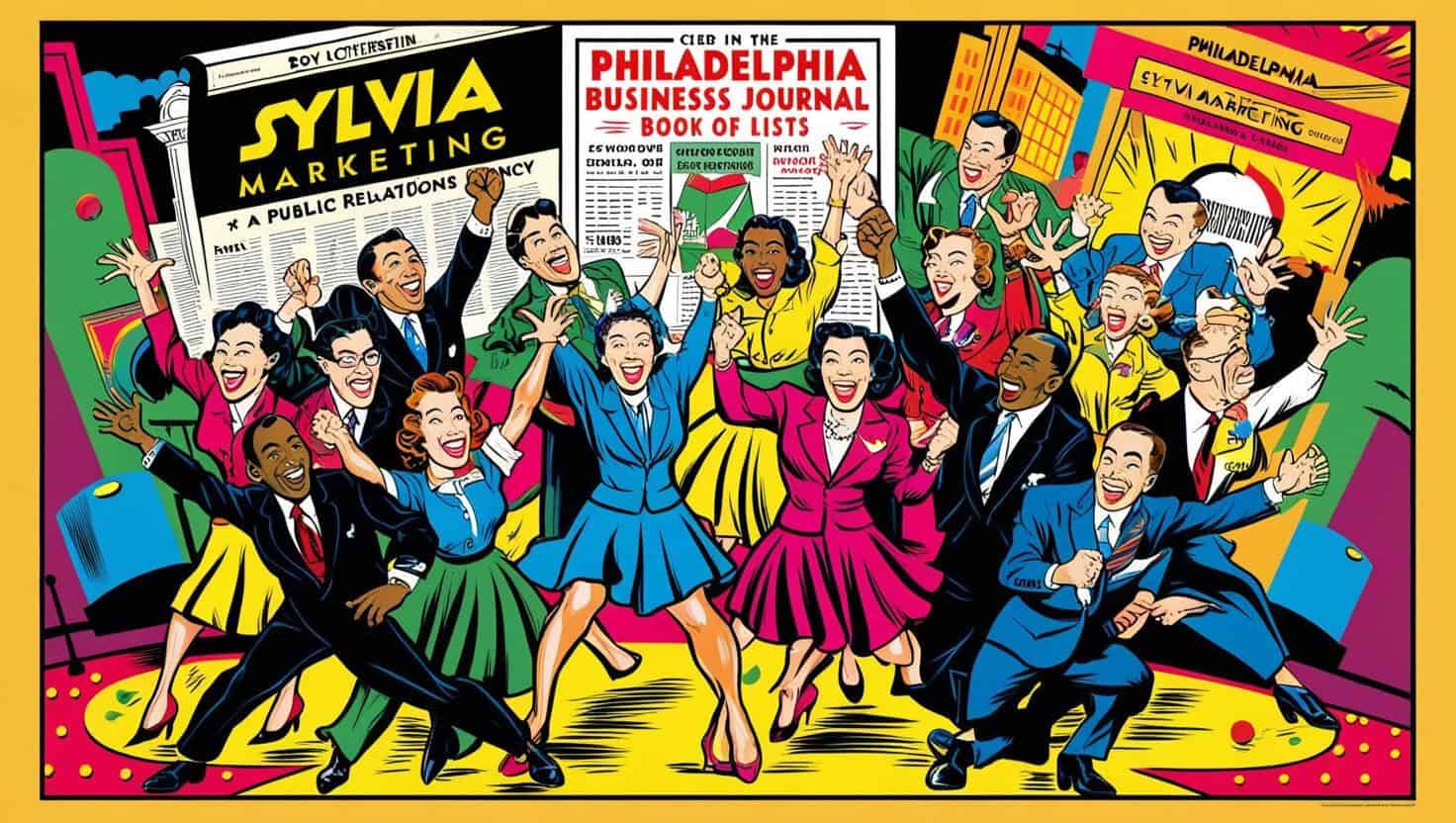 Sylvia Marketing Show the Book of Lists as a top PR agency