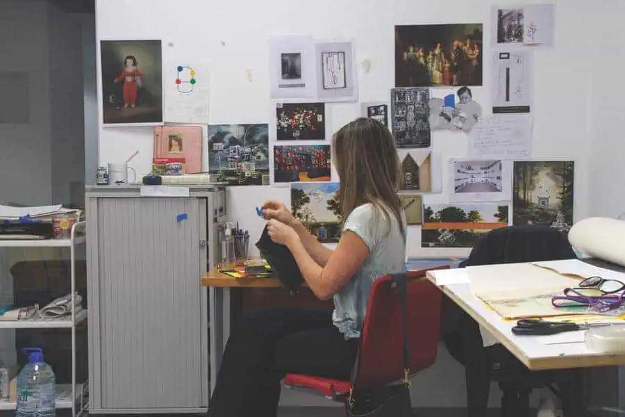 Abu Dhabi Student MFA student Fabiola Chiminazo graduated in visual arts at FAAP - S\\u00E3o Paulo, Brazil and has lived in the UAE since 2017. Image Courtesy: at NYU Abu Dhabi (NYUAD)