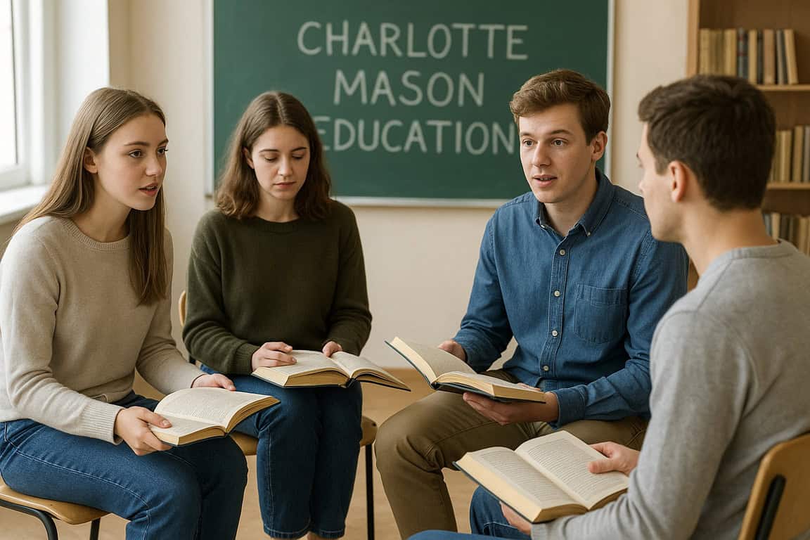 Charlotte Mason Students study living books